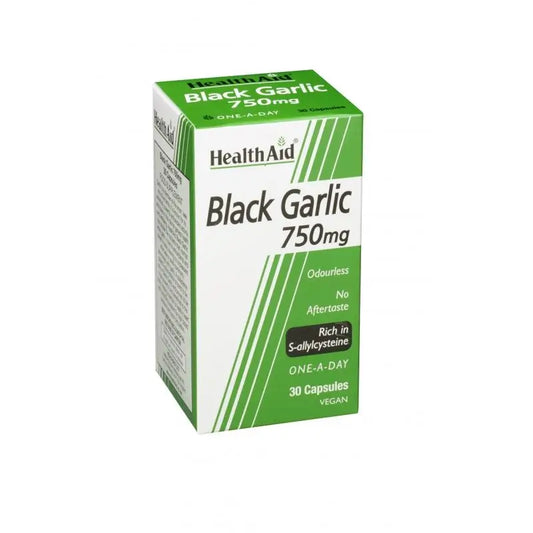 Health Aid Black Garlic (S-Allylcysteine Rich) 30Vcap.