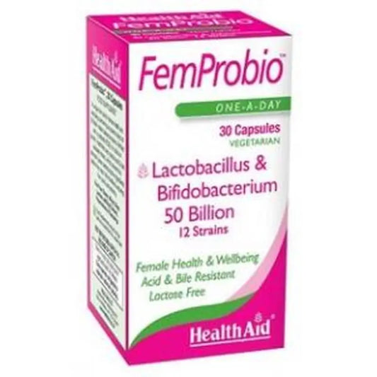 Health Aid Femprobio 50,000Million 30Vcap.
