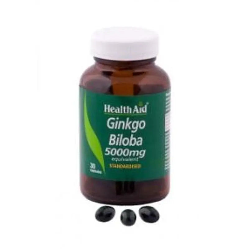 Health Aid Ginkgo Leaf Ext.Estand. 30Cap.