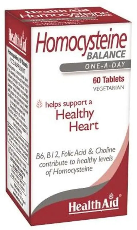 Health Aid Homocysteine Complex, 60 Tabs