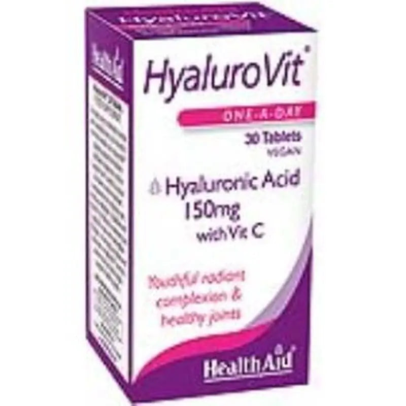 Health Aid Hyalurovit (Hyaluronic Acid)150Mg. 30Comp.