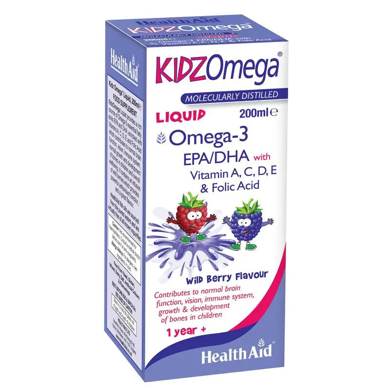 Health Aid Kidz Omega Liquid 200Ml.