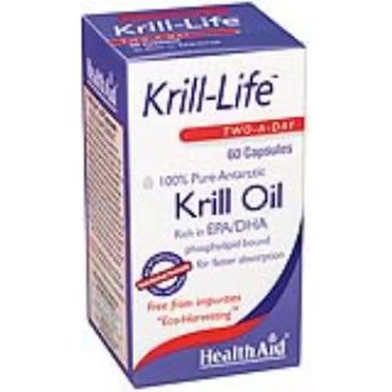 Health Aid Krill-Life 60Caps.