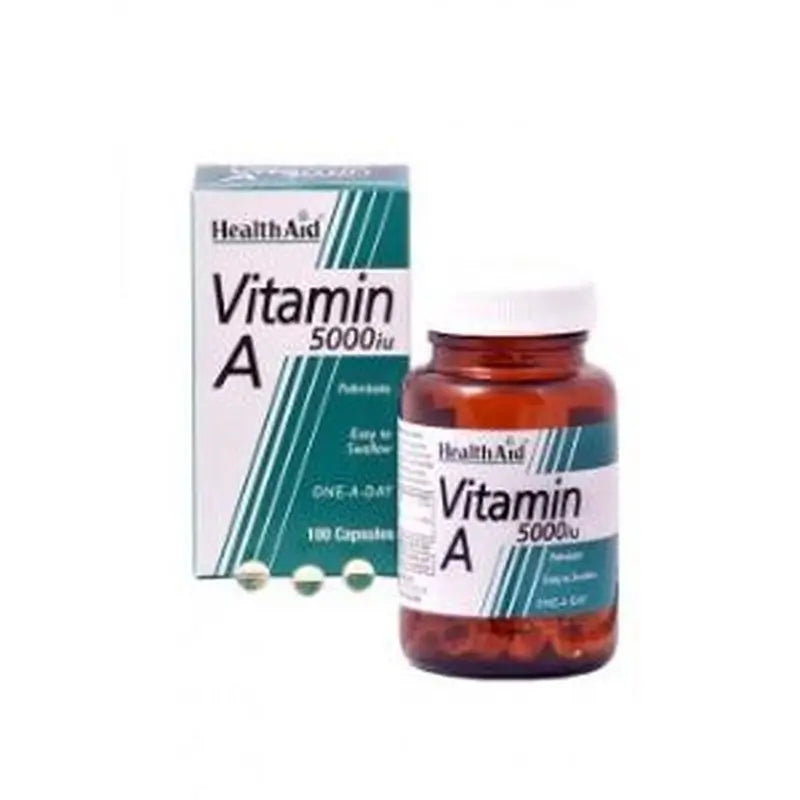 Health Aid Vit A 5000Ui With Vit D 400Ui 100Cap.