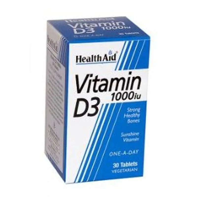 Health Aid Vitamin D3 1000Ui 30Comp.
