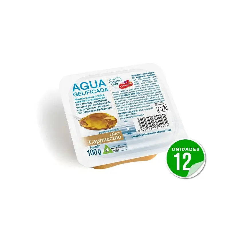 Health Care Campofrio Eau gélifiée Cappuccino Health Care Campofrio 100 g