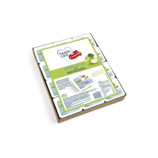 Health Care Campofrio Eau gélifiée à la pomme 100 g x 12 unités