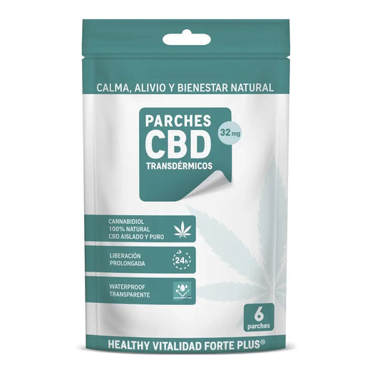 Healthy Vitalidad Forte Plus Healthy Vitalidad Forte Plus Cbd Patches 6Ud.