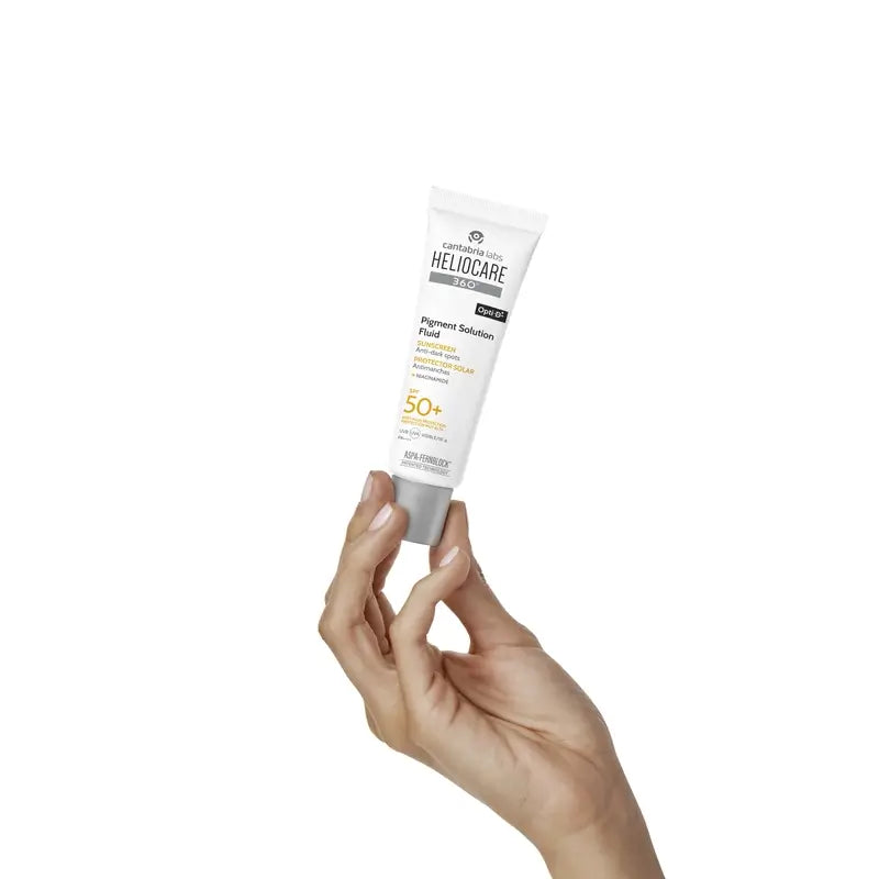 Heliocare 360º Pigment Solution Solaire et Visage SPF 50+, 50 ml