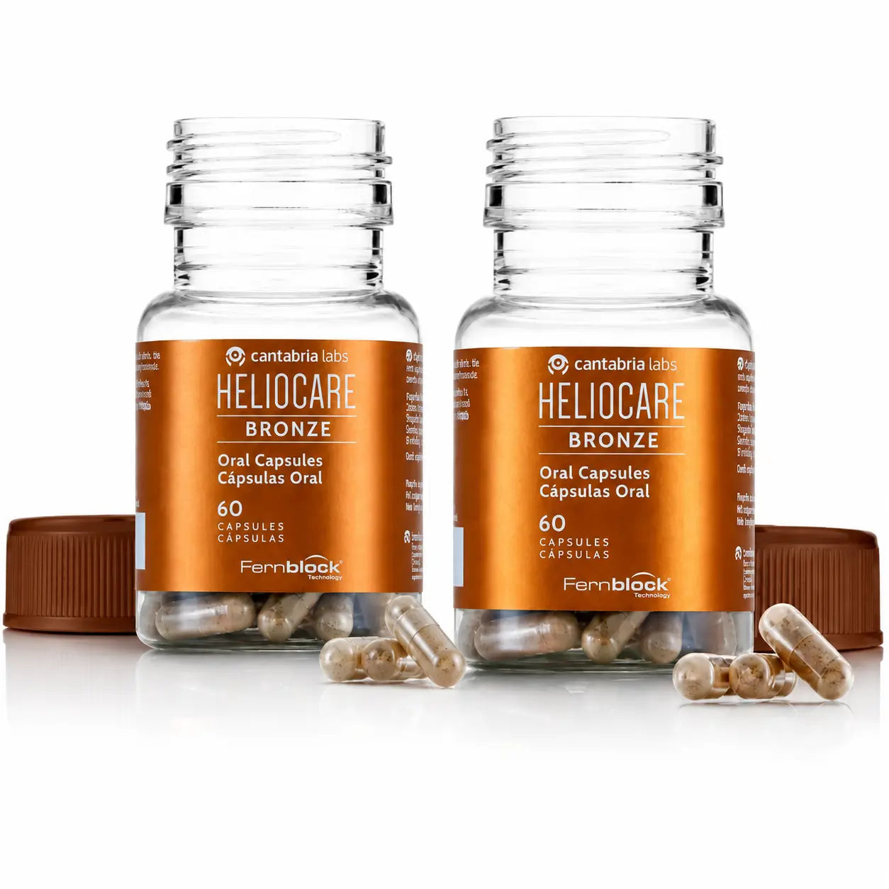 Heliocare Oral Bronze 60 Capsules Pack 2