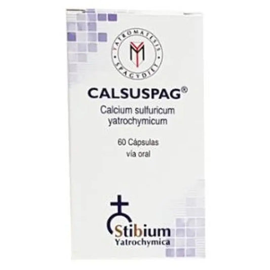 Heliosar Calsuspag Calcium Sulfuricum , 60 Capsules