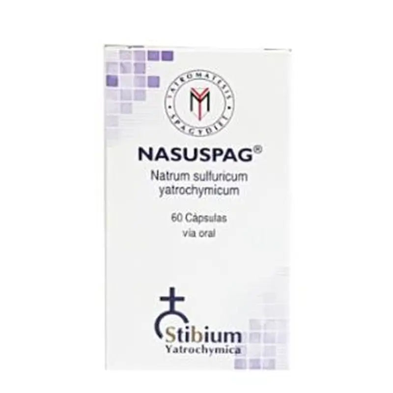 Heliosar Nasuspag Natrum Sulfuricum , 60 Capsules