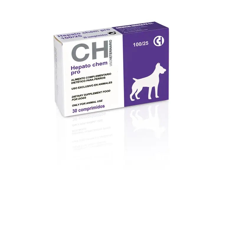 Chemical Hepato Chem Pro 100/25, 30 comprimés