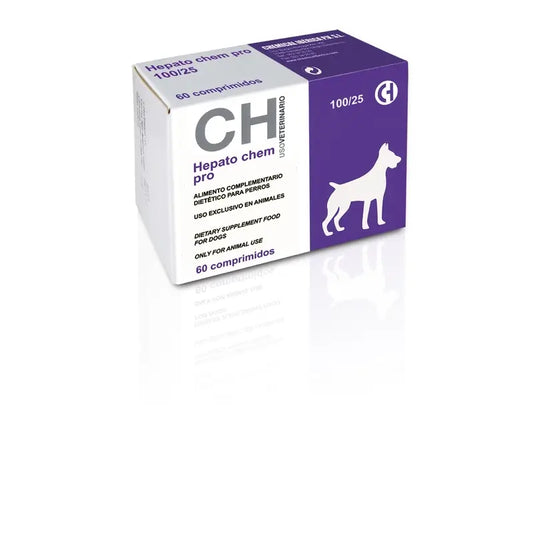 Chemical Hepato Chem Pro 100/25, 60 comprimés