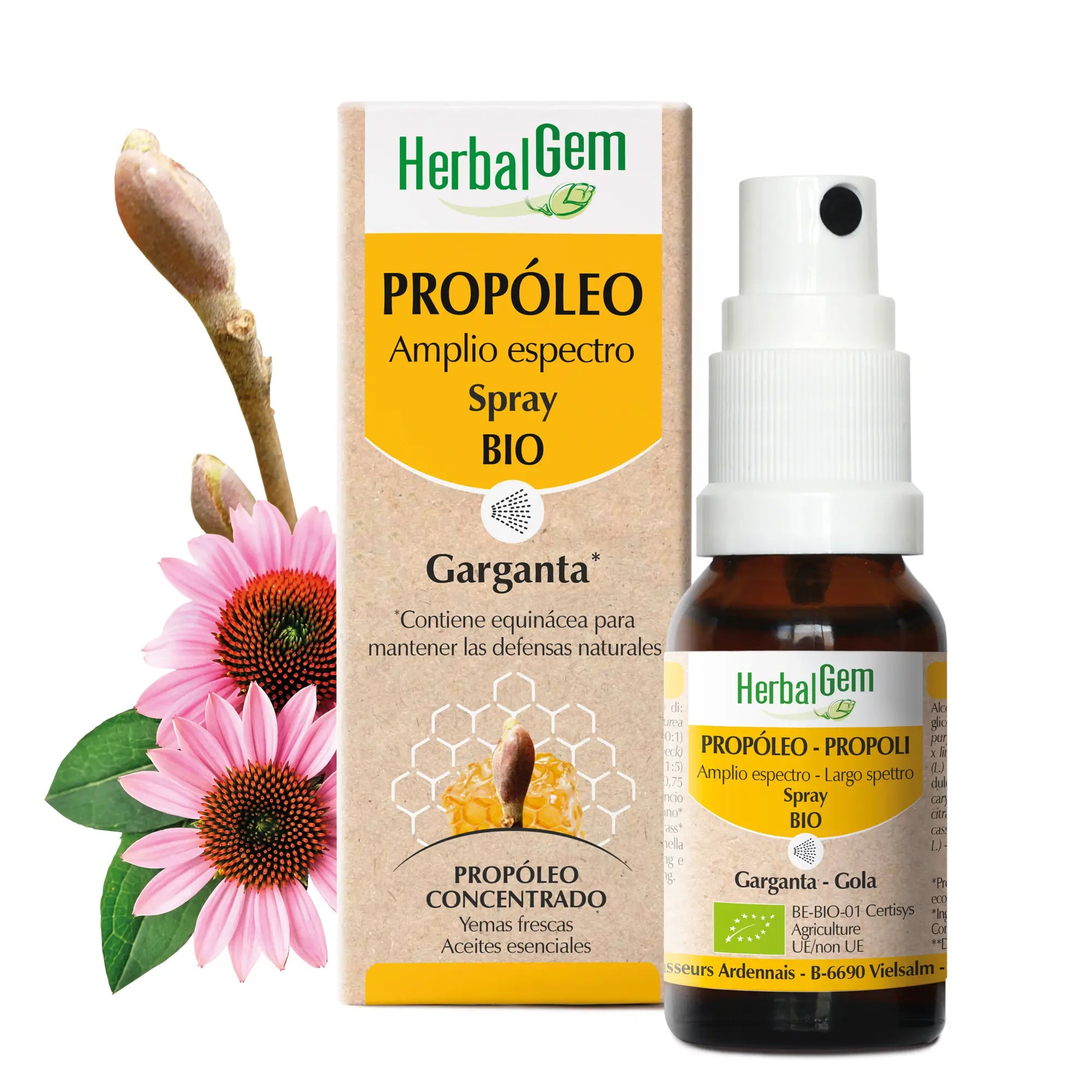 Herbalgem Propolis Broad Spectrum Spray 15 ml