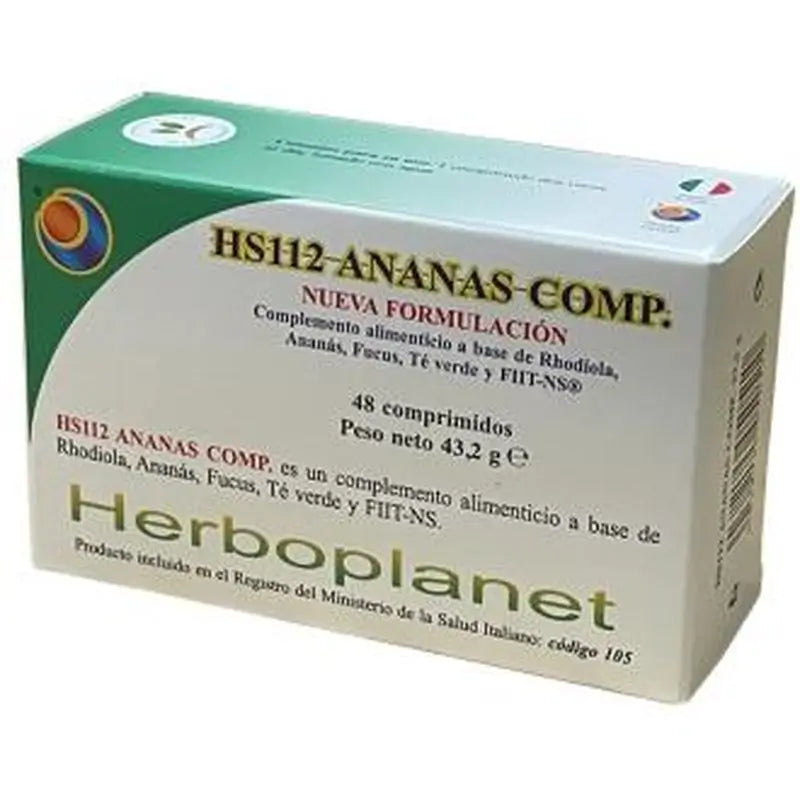 Herboplanet Hs 112 Ananas Tablets 48 Tablets