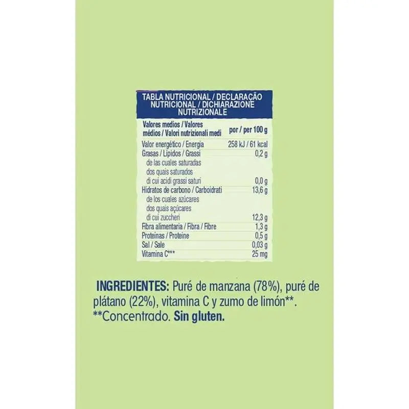Hero Baby Sachet pomme et banane 100G