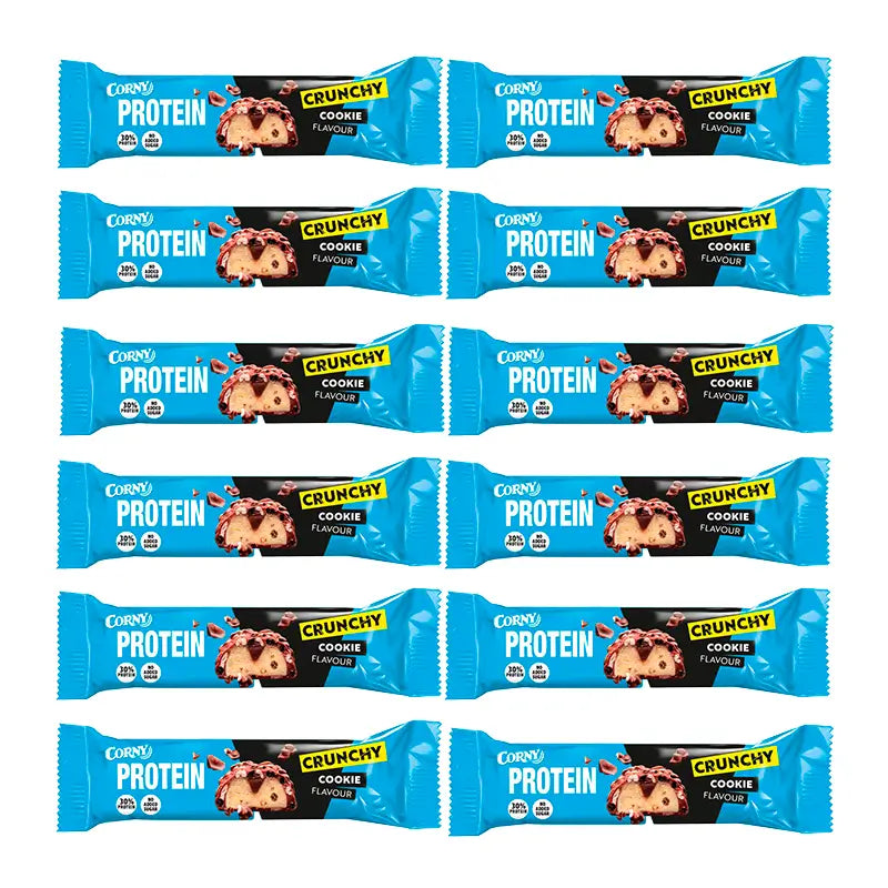 Corny Protein Crunchy Cookies, Pack 12 X 45 Gr