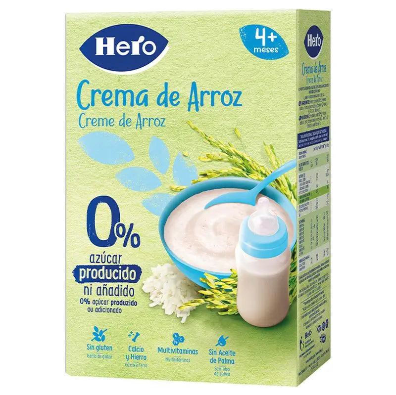 Hero Baby Cereal Cereal Mash Hero Baby Rice Cream 220G