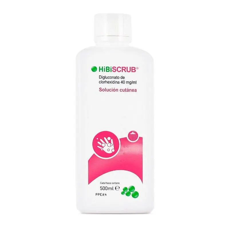 Hibiscrub 40 mg/ml Cutaneous Solution, 500 ml