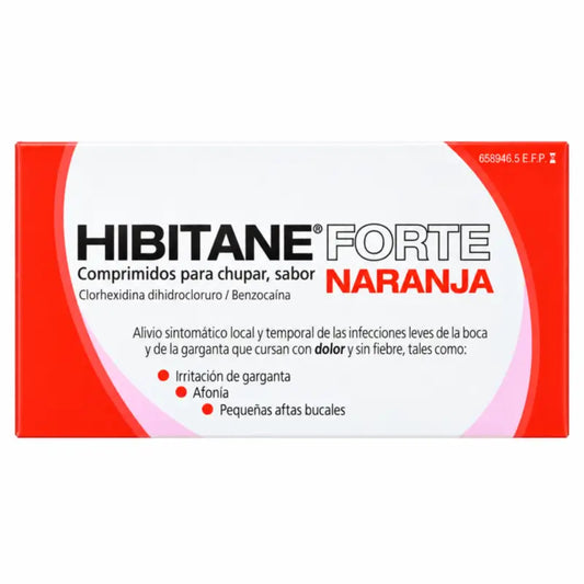 Hibitane Forte Orange 20 comprimés à sucer