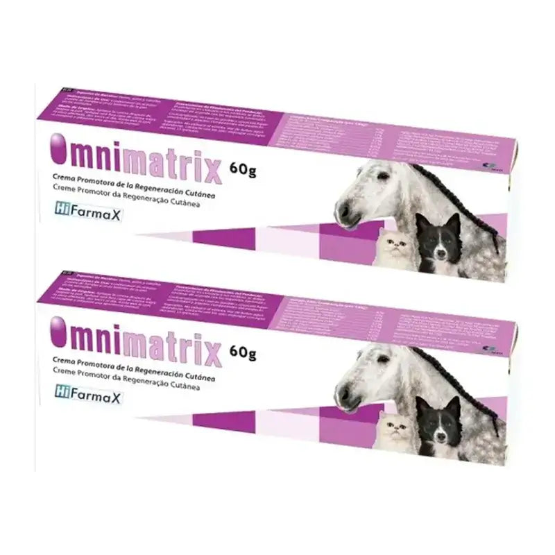 Pommade cicatrisante Omnimatrix, paquet de 2 x 60 g