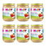 Hipp Bio, petits pots à la pomme et à la poire, lot de 6 x 125 g