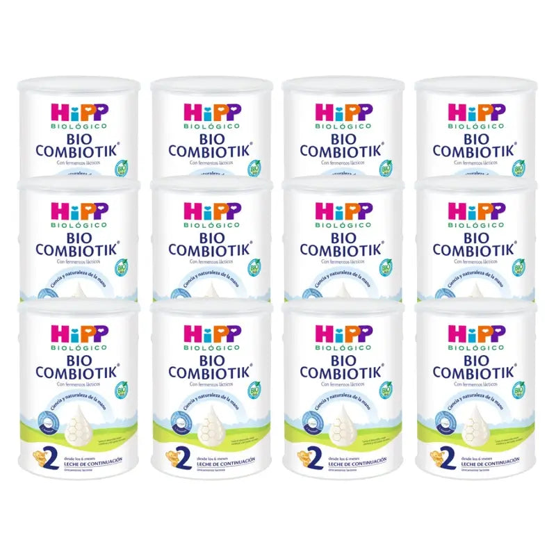 Hipp Combiotik 2, lait maternisé, paquet de 12 x 800 g