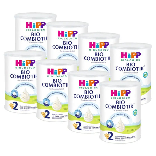 Hipp Combiotik 2, lait de suite, paquet de 8 x 800 g