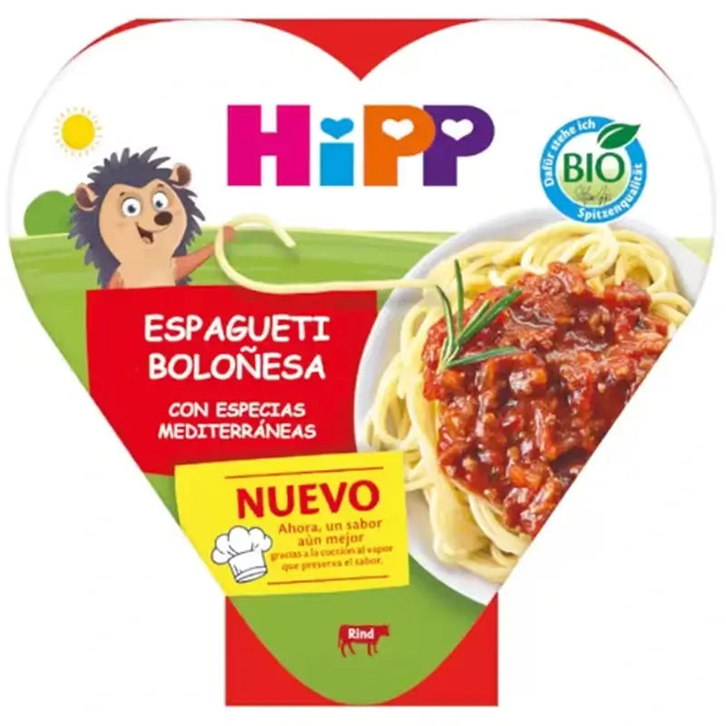 Hipp Organic Spaghetti Bolognese with Mediterranean Spices, 250 G