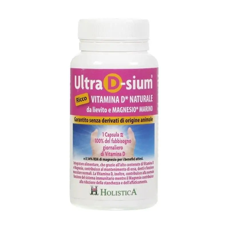 Holistica Ultra D-Sium Vit.D + Mg 60Pearls