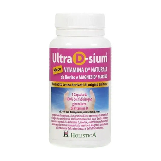 Holistica Ultra D-Sium Vit.D + Mg 60Pearls