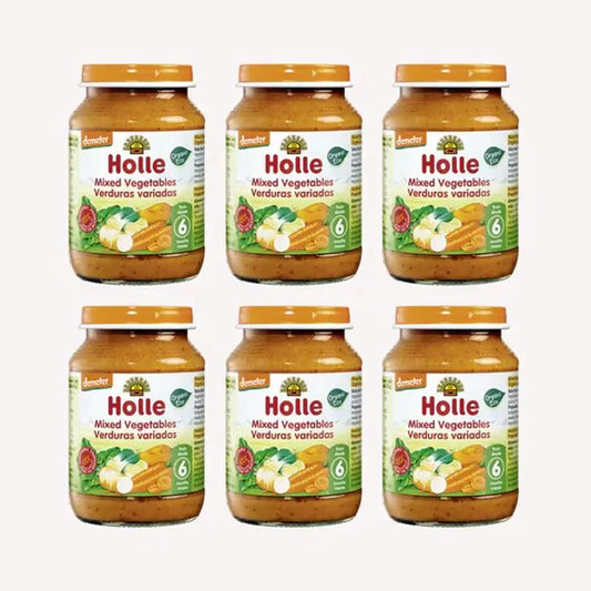Holle Potito Mixed Vegetable Potito, 6 units