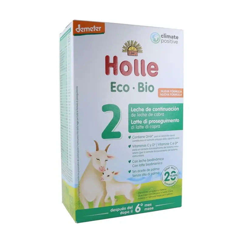 Lait de chèvre Holle Continuation 2, à partir de 6 mois, 400 g