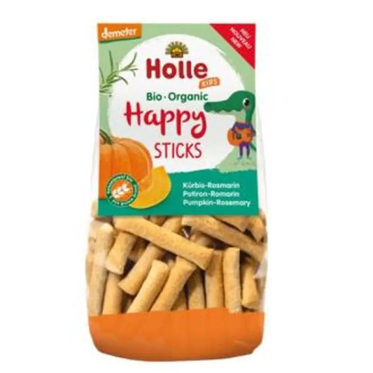 Holle Wheat Sticks with Rosemary Pumpkin 100G Demeter