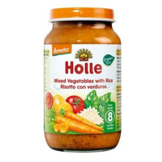 Holle Potito Vegetables With Rice 8Months 220Gr Demeter