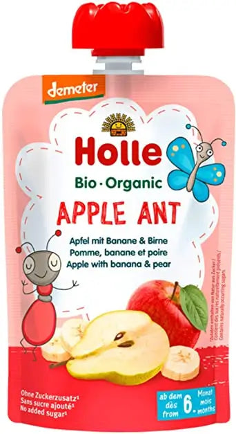Apple, Banana and Pear Holle Pouche