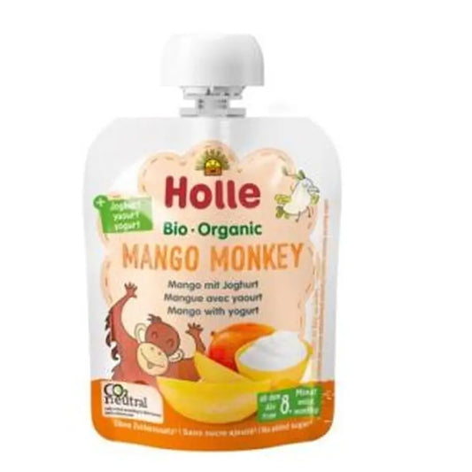 Holle Smoothie Mango Monke Mango With Yoghurt 8Months 85Gr.