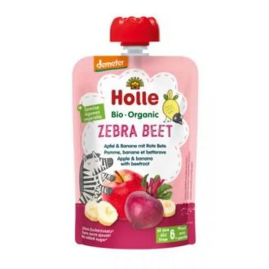 Holle Smoothie Zebra Beet Apple-Beetroot 6Months 100Gr