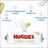 Huggies Extra Care Sensitive Wipes, 144 pièces