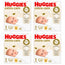 Huggies Extra Care Taille 1 (2-5 Kg) Disney Baby Nappy, 28 pièces, pack 4