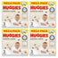 Huggies Extra Care Taille 3 (6-10 Kg) Disney Baby Nappy , 96 pièces, pack 4