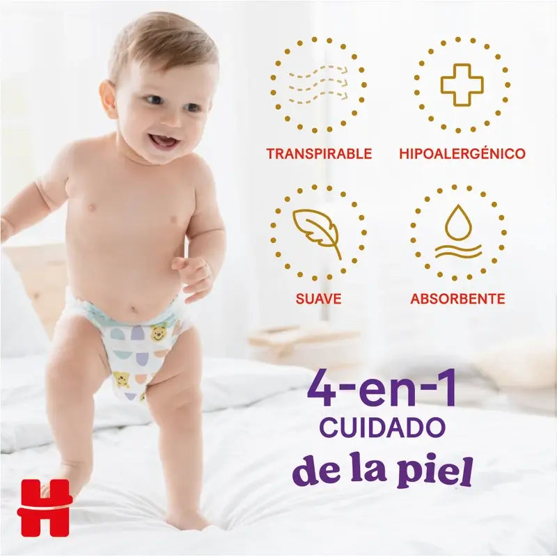 Huggies Extra Care Taille 5 (12-17 Kg) Disney Baby Diaper Briefs, 24 pcs.