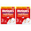 Huggies Little Movers Taille 3 (6-11 Kg) Disney Baby Diaper Briefs, 88 pièces, pack 2