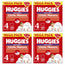 Huggies Little Movers Taille 4 (9-14 Kg) Disney Baby Diaper Briefs, 120 pièces, pack 4