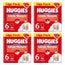 Huggies Little Movers Taille 6 (15-25 Kg) Disney Baby Diaper Briefs, 96 pièces, pack 4