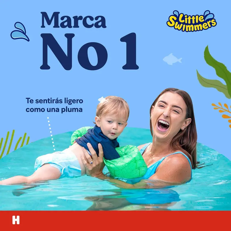 Huggies Little Swimmers taille 2-3 (3 à 8 kg), couches de bain, 20 unités