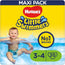 Huggies Little Swimmers taille 3-4 (7 - 15 kg), couches-maillots de bain, 20 unités