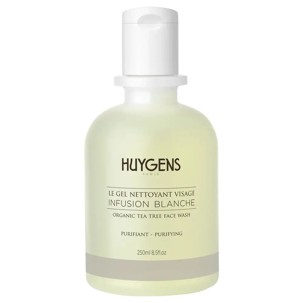 Gel nettoyant et purifiant pour le visage Huygens Premium « Infusion Blanche » 250 ml