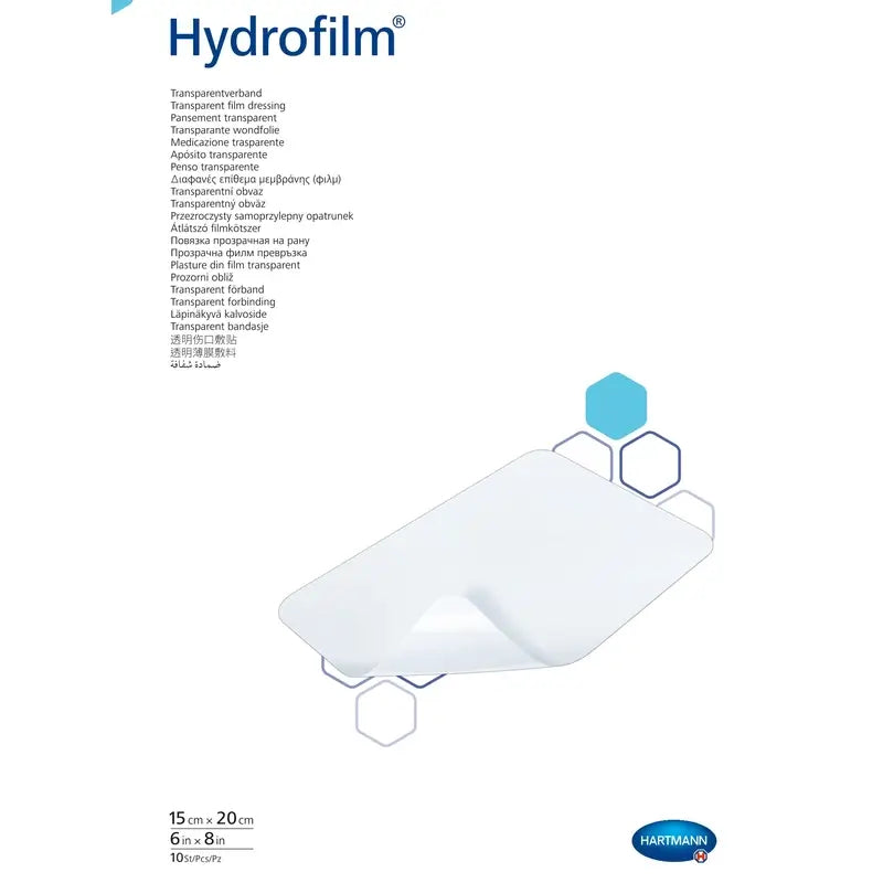 Hydrofilm Pansement stérile 15X20Cm , 10 unités